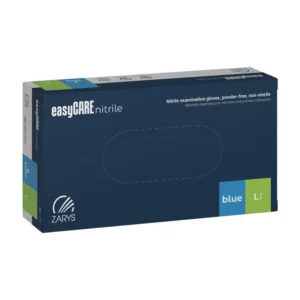 EasyCare nitrile, bezpudrowe rękawice , nitrylowe, niejałowe, niebieskie, rozmiar L, 100 szt.