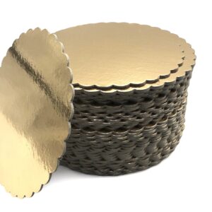 Krążek ozdobny złoty o średnicy 32