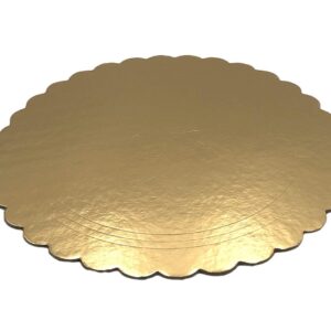 Krążek ozdobny złoty o średnicy 32