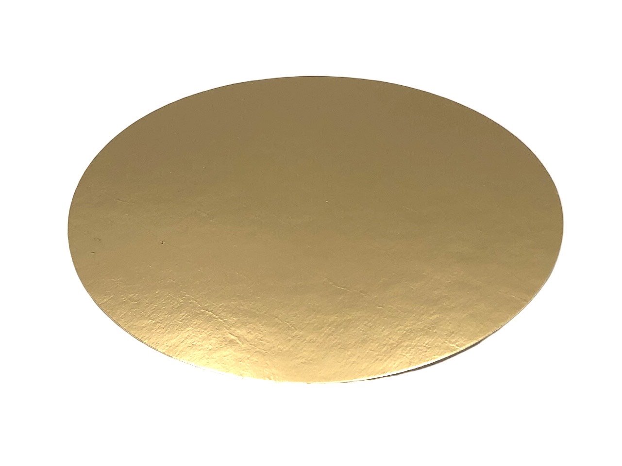 Krążek złoty o średnicy 32 cm.