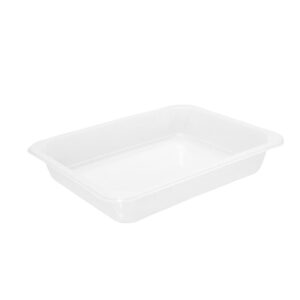 Pojemnik cateringowy do zgrzewu niedzielony szroniony PP 227 × 178 × 40 mm