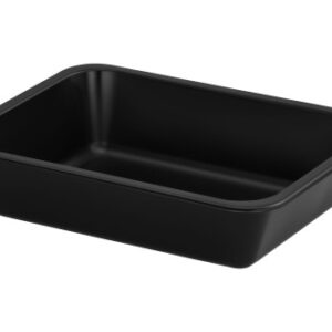 Pojemnik czarny T-1 do zgrzewu 227x178x50 mm PREMIUM z PP