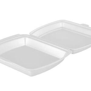 Pojemnik styropianowy lunchbox menubox jednokomorowy XPS 125 szt