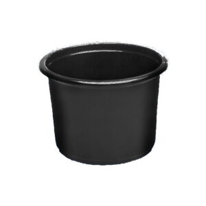 Pojemnik wielorazowy na zupę czarny 500 ml 50 szt