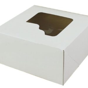 Pudełka z okienkiem na tort 28/28x13cm