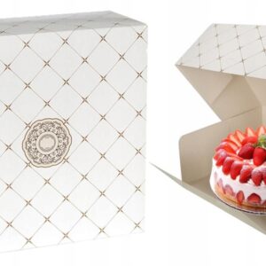 Pudełko klejone Rozeta 260x260x120mm 15 sztuk