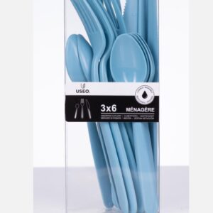 SZTUĆCE WIELOKROTNEGO UŻYTKU PP WIELOKROTNEGO UŻYTKU NIEBIESKIE