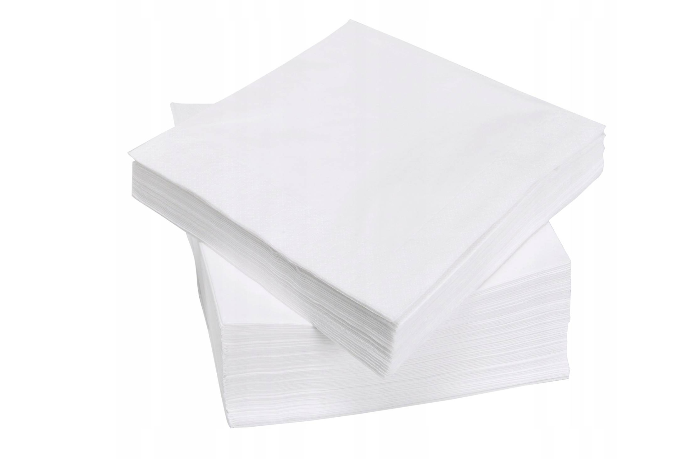 Serwetki gastronomiczne BIAŁE 500szt 15x15cm