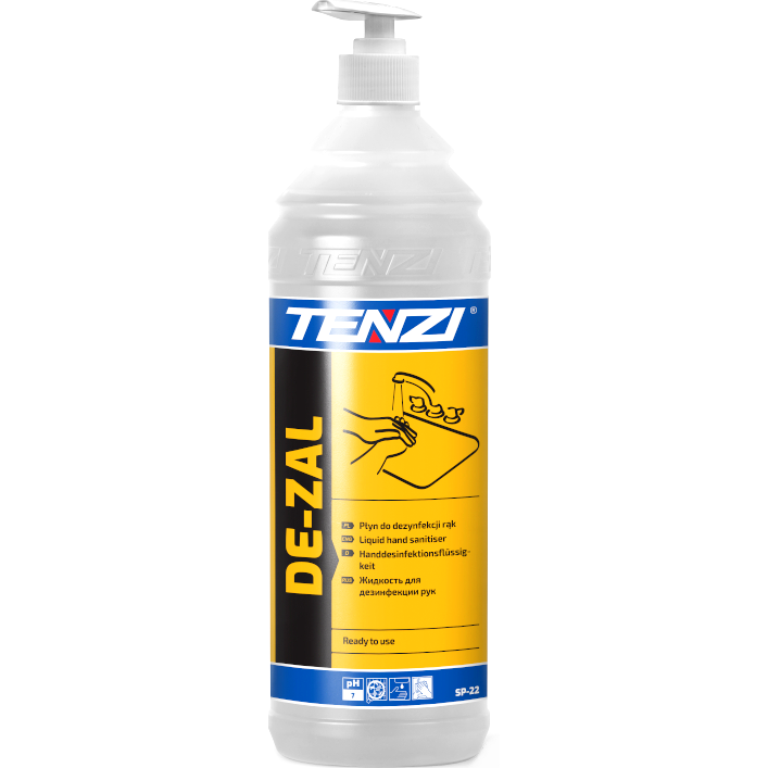 TENZI DE-ZAL płyn do dezynfekcji rąk wirusobójczy 1L