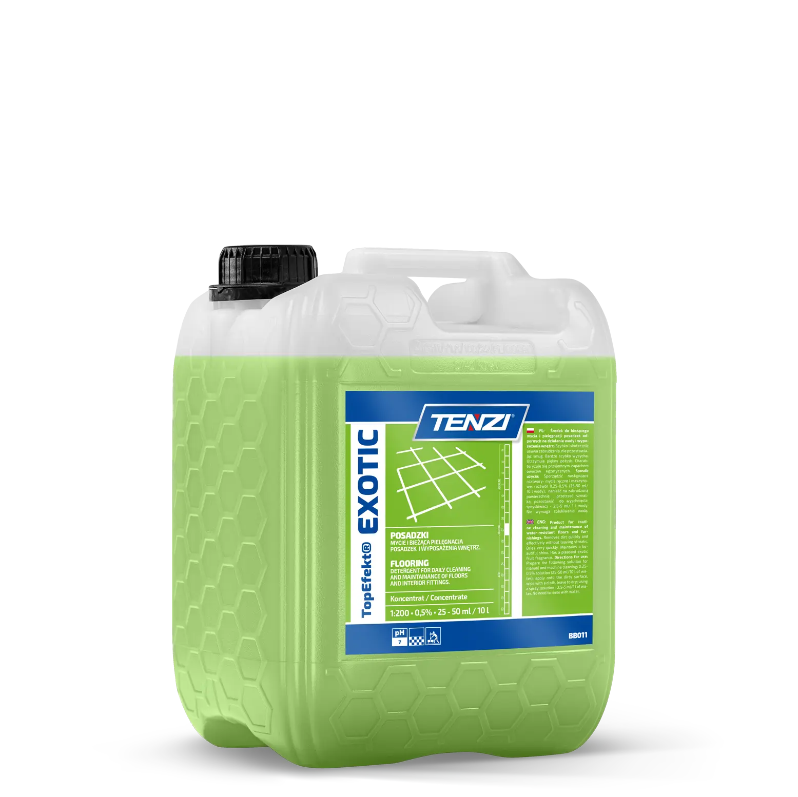TENZI TopEfekt® EXOTIC - Środek do mycia i pielęgnacji posadzek oraz wyposażenia wnętrz - 5L