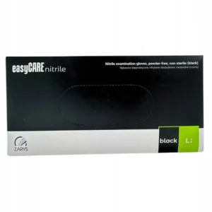 Zarys EasyCare rękawice nitrylowe czarne rozmiar L
