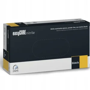 Zarys EasyCare rękawice nitrylowe czarne rozmiar M