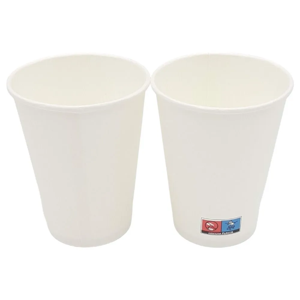 Kubek papierowy biały 300 ml Enjoy Drink&Go – 50 szt. SUP