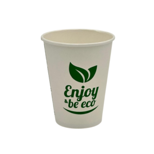 Kubki papierowe 250ml białe BE ECO 50szt