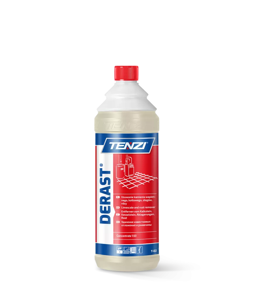 TENZI Derast® - Płyn do usuwania rdzy i kamienia - Koncentrat - 1L