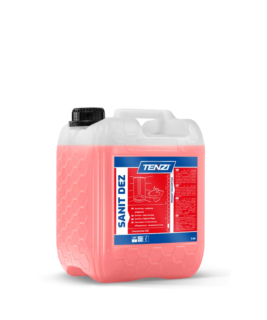 TENZI Sanit Dez - Środek do mycia pomieszczeń sanitarnych - 5L